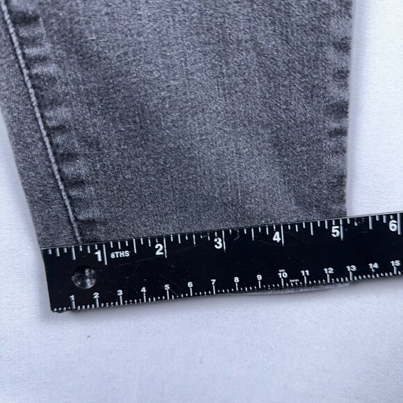 Universal Thread High Rise Jegging Jeans Womens Size 12/31R Charcoal Wash Black - Picture 12 of 13